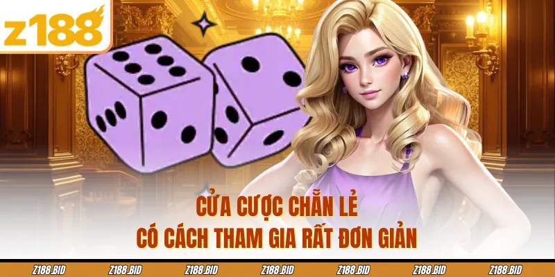 Cửa cược chẵn lẻ có cách tham gia rất đơn giản