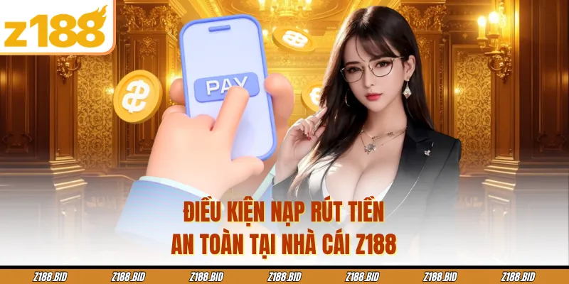 Điều kiện nạp rút tiền an toàn tại nhà cái Z188